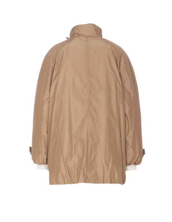  브루넬로 쿠치넬리 봄버 자켓 더블 브레스트 다운 재킷 베이지 - BRUNELLO CUCINELLI