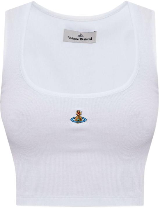 26SS 비비안웨스트우드 탑 1G010011J009CA401 WHITE