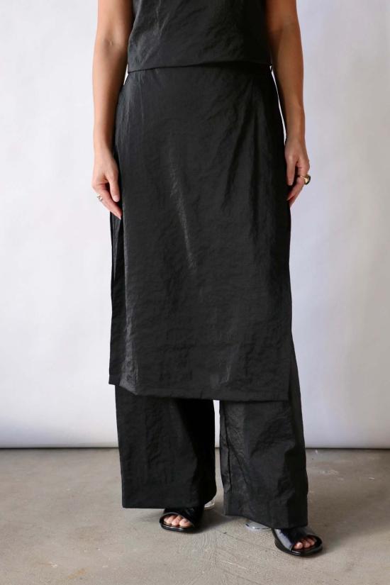  로렌 마누지안 스트레이트 팬츠 로렌 마누기안 패널 팬츠