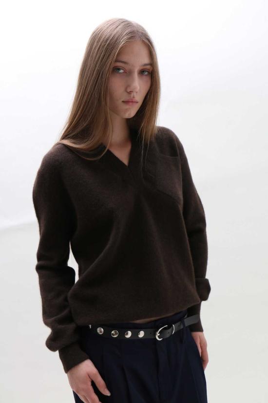  탈리아 바이어 스웨터 V넥 점퍼 - TALIA BYRE