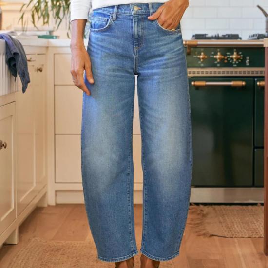  프랭크 앤 에일린 데님 팬츠 프랭크 & 아일린 브레넌 배럴 진 1978 워시 - FRANK & EILEEN