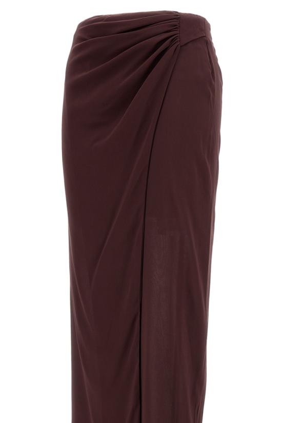 26SS 안다마네 롱 스커트 T190341ATNS038375 Purple - ANDAMANE