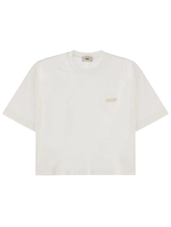  오트리 반팔 티셔츠 로고 티셔츠 (화이트)