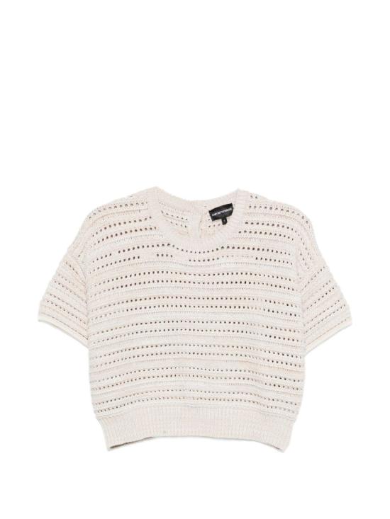 26SS 엠포리오 아르마니 스웨터 EW004675 AF25815F1054 Beige