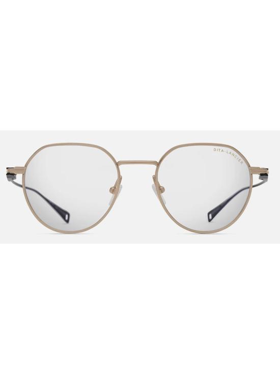 26SS 디타 안경 DLX141 A 01 LANCIER LSA 141 GOLD SAND MATTE BLACK