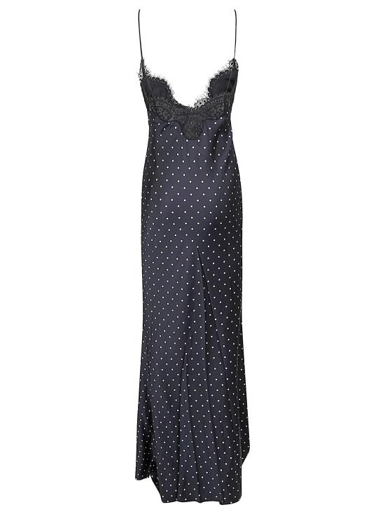 26SS 셀프 포트레이트 롱 원피스 RS26 176XA BLACK AND WHITE - SELF PORTRAIT