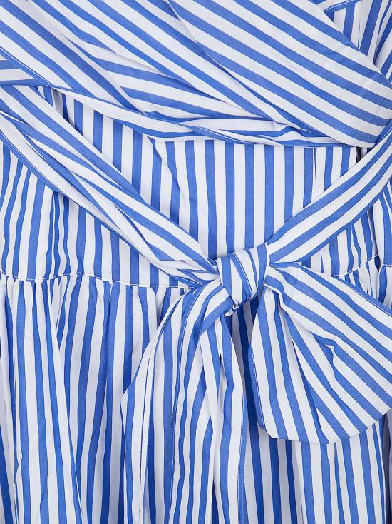 26SS 랄프 로렌 미디 원피스 200P13459 001 BLUE WHITE - RALPH LAUREN