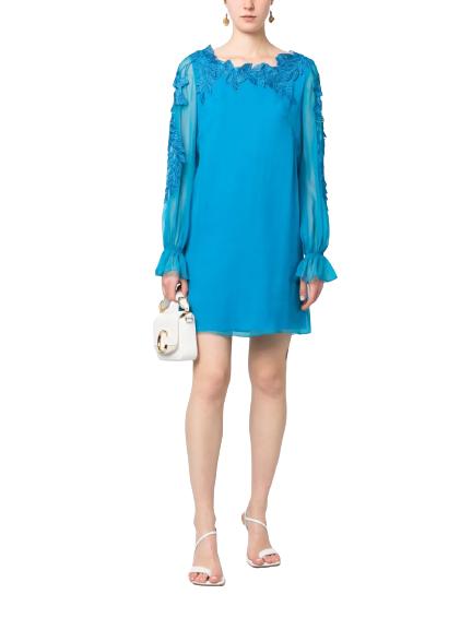  알베르타 페레티 숏 원피스 A045601140 327 BLU ELETTRICO - ALBERTA FERRETTI
