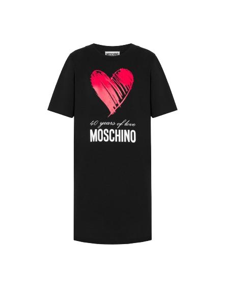  모스키노 숏 원피스 0427 0441A1555 NERO