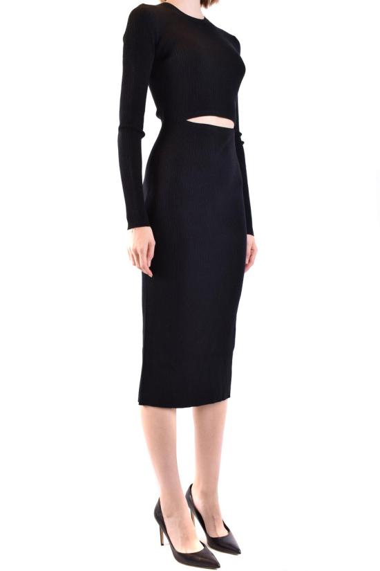  디젤 롱 원피스 A11176 0BMAIM9XX BLACK - DIESEL