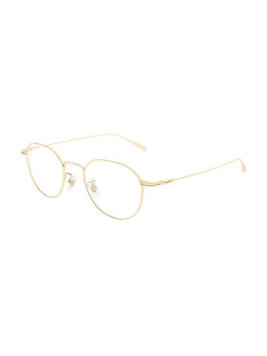 26SS 몽블랑 안경 MB0476OA 001 GOLD GOLD TRANSPARENT METALLIC - MONTBLANC