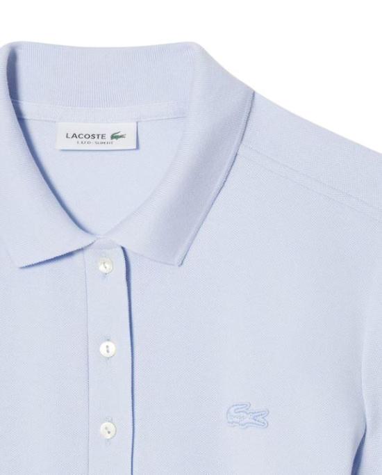 26SS 라코스테 미디 원피스 EF5473 J2G AZZURRO CLEAR BLUE - LACOSTE