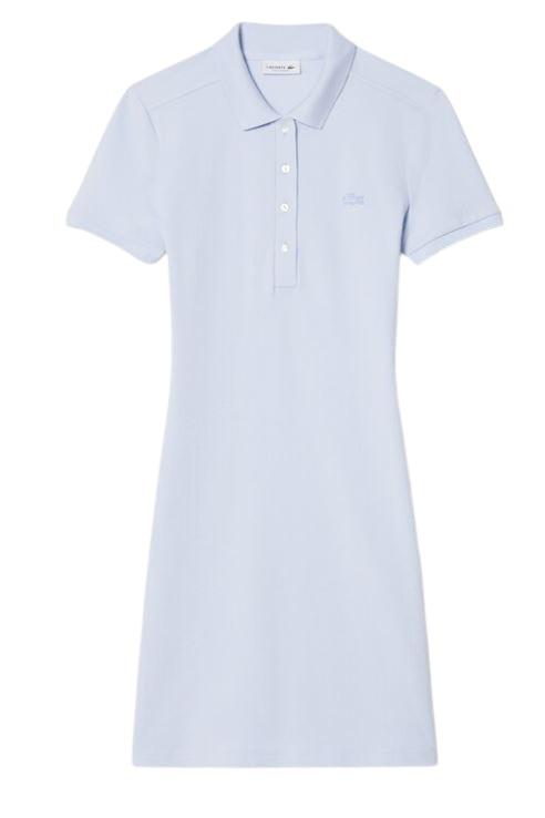 26SS 라코스테 미디 원피스 EF5473 J2G AZZURRO CLEAR BLUE