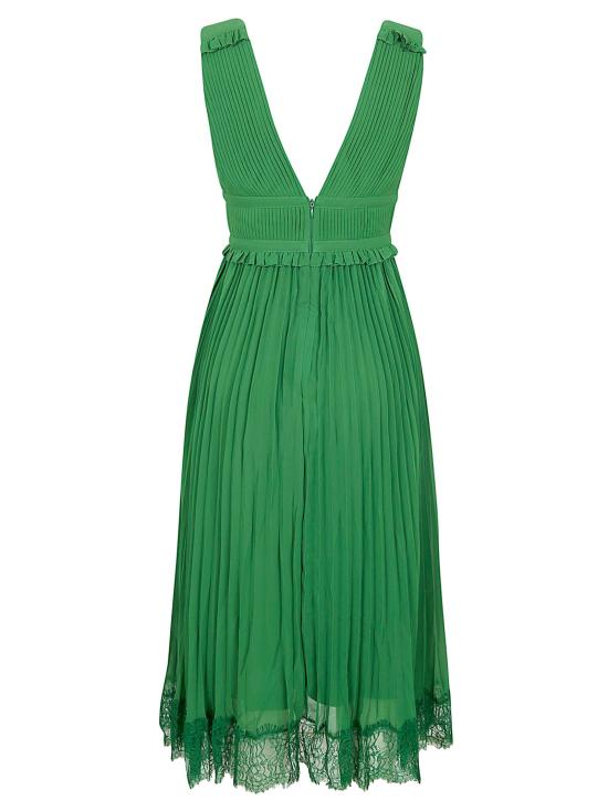 26SS 셀프 포트레이트 원피스 RS26 215M GREEN - SELF PORTRAIT