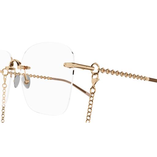 26SS 포멜라토 안경 PM0115O 003 GOLD GOLD TRANSPARENT METALLIC - POMELLATO