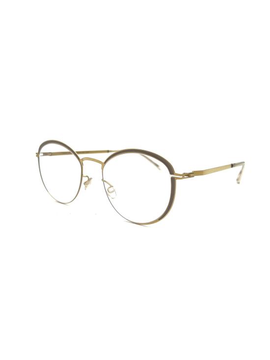 26SS 마이키타 안경 BEULAH 486 FROSTED GOLD DARK SAN METALLIC - MYKITA