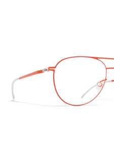 26SS 마이키타 안경 NIKEN 606 DAYLILY ORANGE CLEAR YELLOW ORANGE - MYKITA