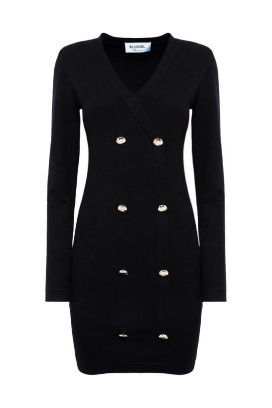  블루걸 미디 원피스 RF4024MAB0122222 BLACK