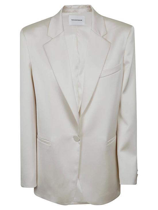 26SS 안다마네 수트 자켓 T193011B TNP229 111 MILK WHITE - ANDAMANE