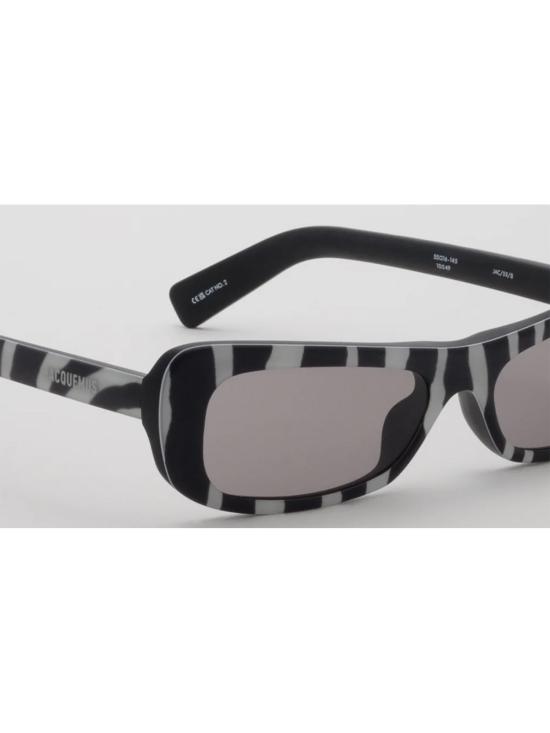 25FW 자크뮈스 안경 CAPRI ZEBRA BLACK WHITE WHITE - JACQUEMUS
