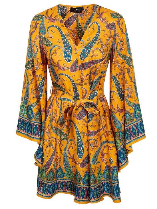 26SS 에트로 미디 원피스 WRHA0523 AKG16 X0851 MULTICOLOUR