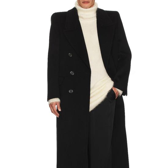 SPRING SUMMER 생로랑 스웨터 757037Y76HR 9502 White WHITE - SAINT LAURENT