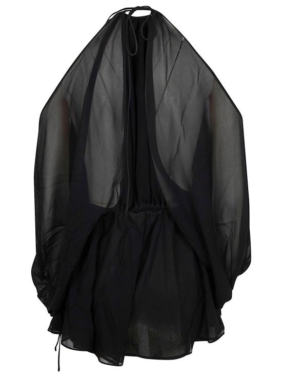 26SS 안다마네 미디 원피스 T190171A TNS038 999 BLACK - ANDAMANE