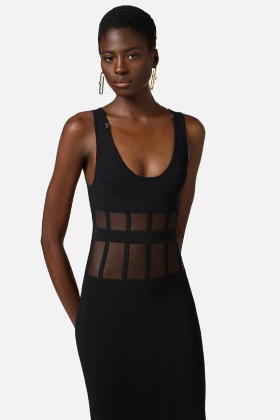 25SS 엘리자베타프랜치 원피스 AM65S51E2110 BLACK - ELISABETTA FRANCHI