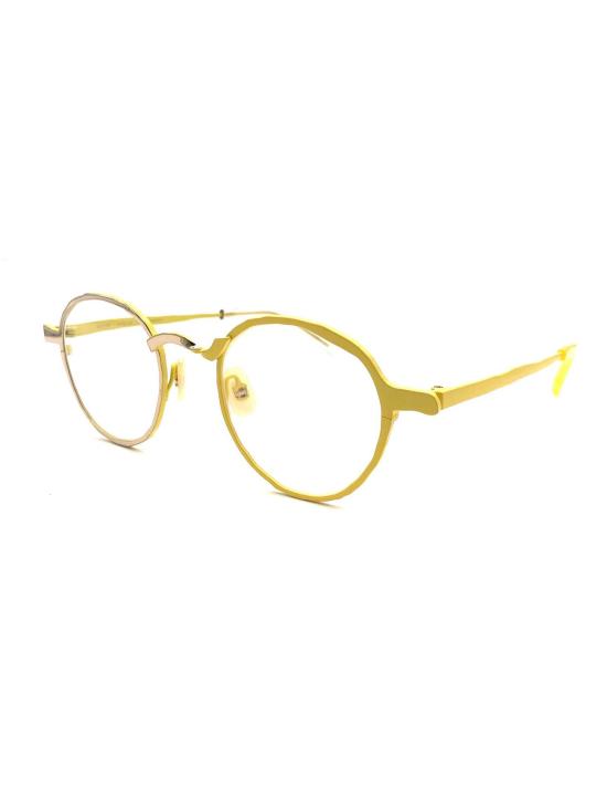 25FW 마사히로 마루야마 안경 MM 0092 NO 4 GOLD YELLOW METALLIC - MASAHIRO MARUYAMA