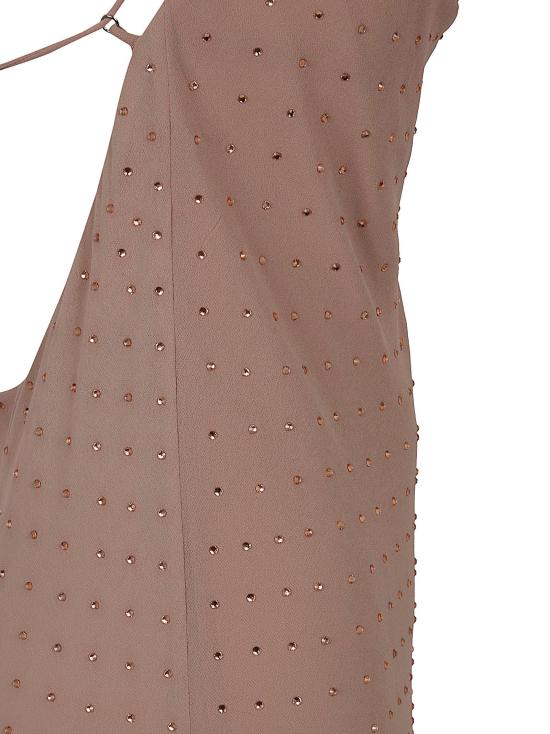 26SS 핑코 롱 원피스 106299 A32X Q24 ROSA SFINGE PINK PURPLE - PINKO