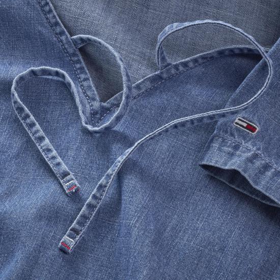  토미진 미디 원피스 DW0DW15674 1A5 DENIM BLUE - TOMMY JEANS