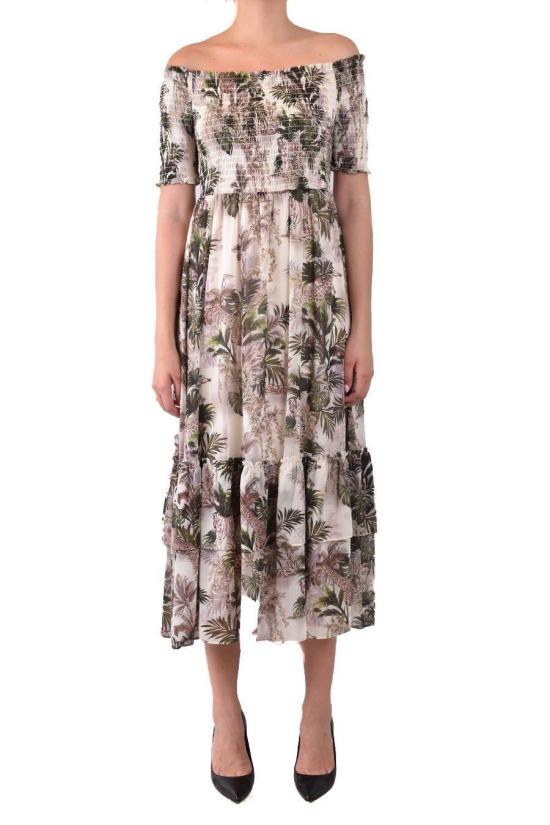  라장스 롱 원피스 61214SGBAWMS MULTICOLOR - L'AGENCE