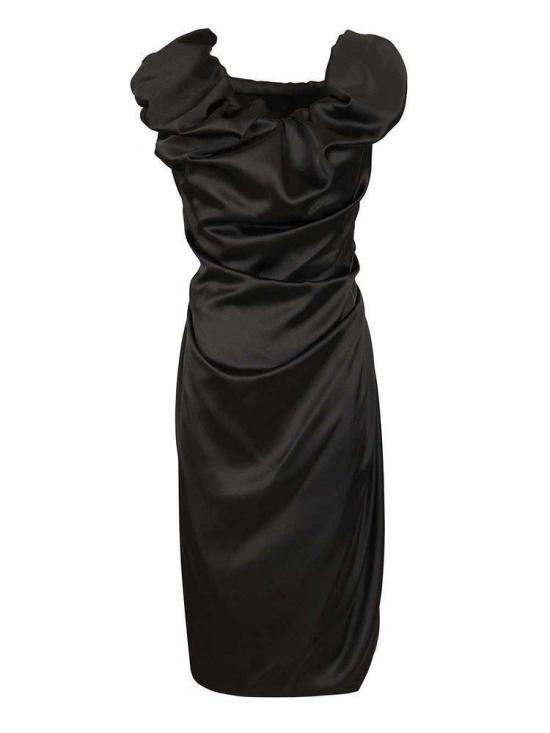 26SS 비비안웨스트우드 미디 원피스 1101039MW01CA N401 BLACK