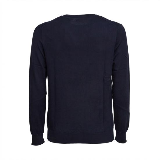 26SS 폴로 랄프로렌 포니 로고 자수 피마 코튼 스웨터 710684957001 001 BLU - POLO RALPH LAUREN