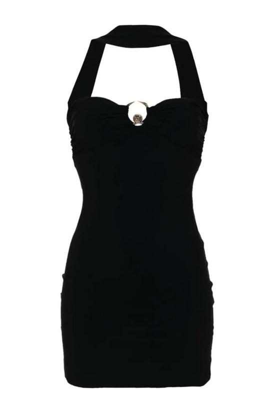  로베르토 카발리 숏 원피스 TKT10H LL00605051 BLACK