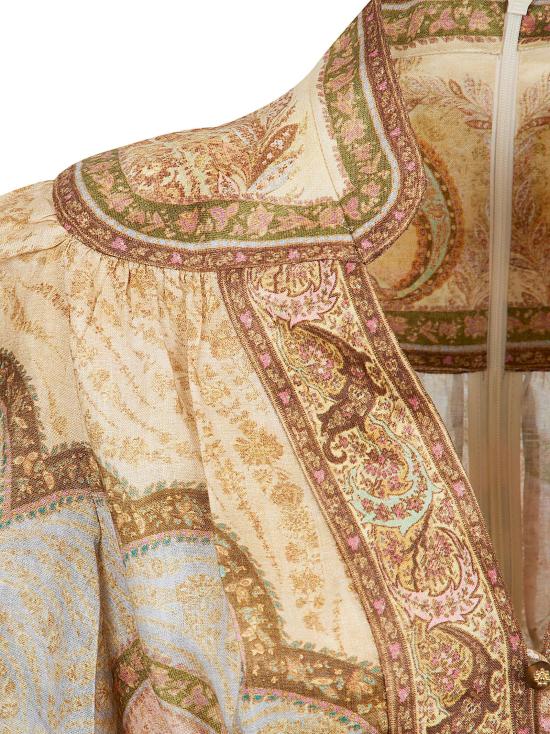 26SS 짐머만 롱 원피스 5753DRS262 TPML TAPESTRY MULTI MULTICOLOUR - ZIMMERMANN