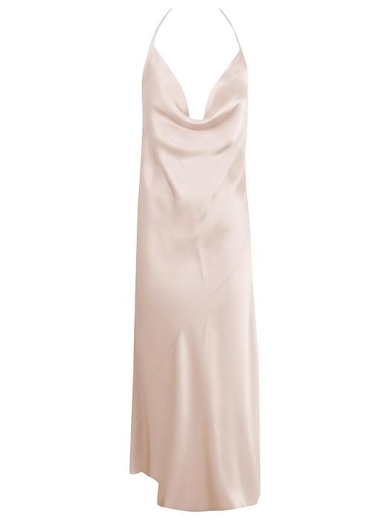 26SS 핑코 미디 원피스 106587 A1Y5 Q35 ROSA MOGANO PINK PURPLE