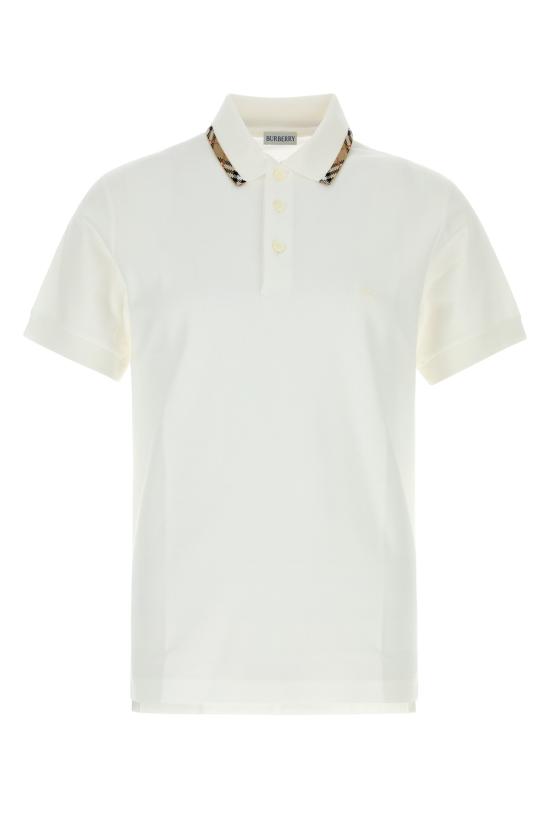 26SS 버버리 폴로 티셔츠 8126955 B7078 CHALK