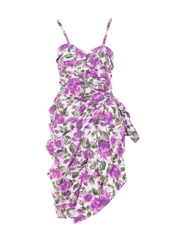 26SS 끌로에 미디 원피스 26UR125316 91O Purple