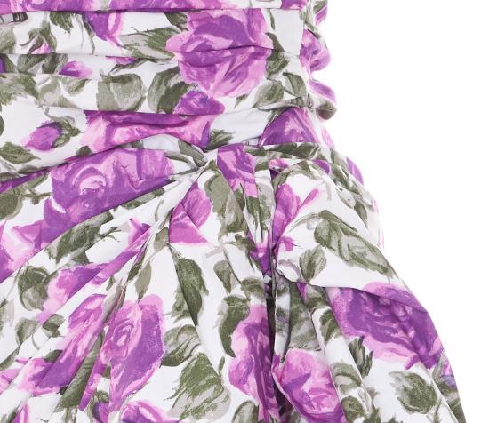 26SS 끌로에 미디 원피스 26UR125316 91O Purple - CHLOE