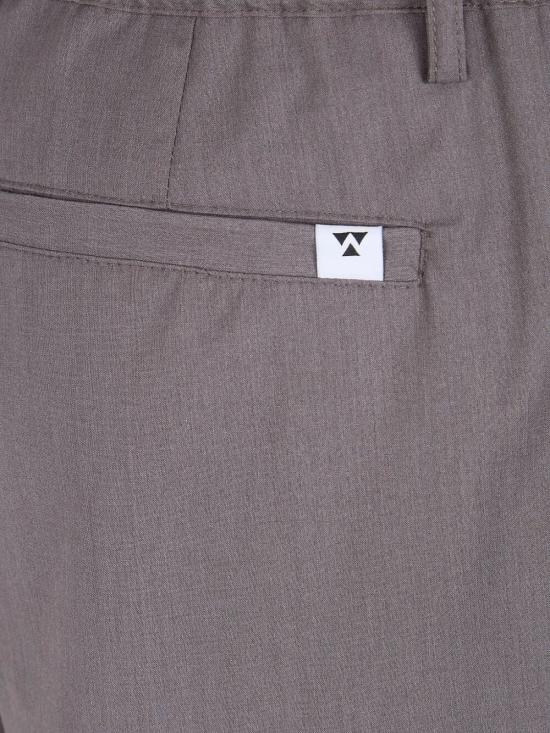 26SS 더블유오씨 숏팬츠 026SH163VL DARK BROWN - WOC