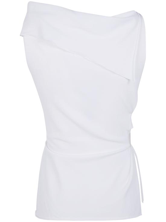 26SS 피에란토뇨가스파리 민소매 티셔츠 1T6745 PU702 MILK - PIERANTONIOGASPARI