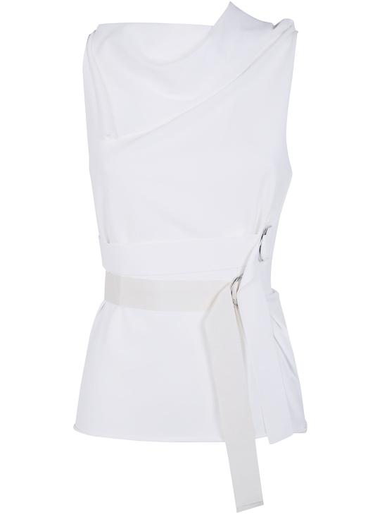 26SS 피에란토뇨가스파리 민소매 티셔츠 1T6745 PU702 MILK