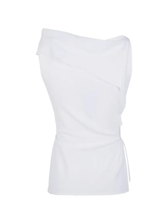 26SS 피에란토뇨가스파리 민소매 티셔츠 1T6745 PU702 MILK - PIERANTONIOGASPARI