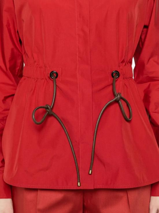 26SS 막스마라 Tazzina 드로스트링 셔츠 2611111052600 015 RED - MAX MARA