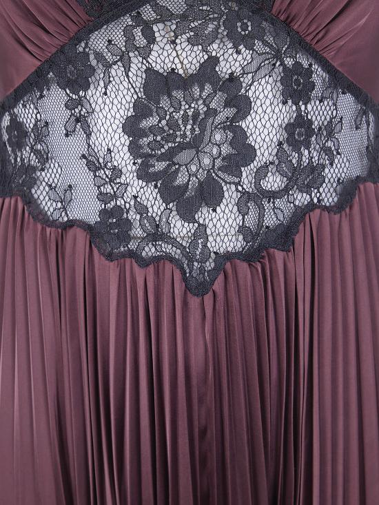 26SS 셀프 포트레이트 롱 원피스 SS26 157X BROWN - SELF PORTRAIT