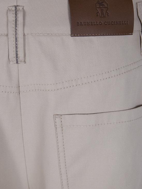26SS 브루넬로 쿠치넬리 스트레이트 팬츠 ML115P9180 C9195 BEIGE - BRUNELLO CUCINELLI