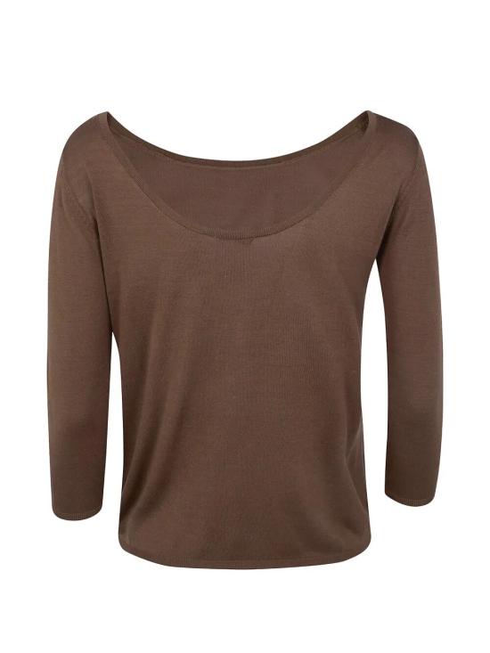 26SS 로쏘퓨로 스웨터 RE8447 008 COFFEE - ROSSO PURO