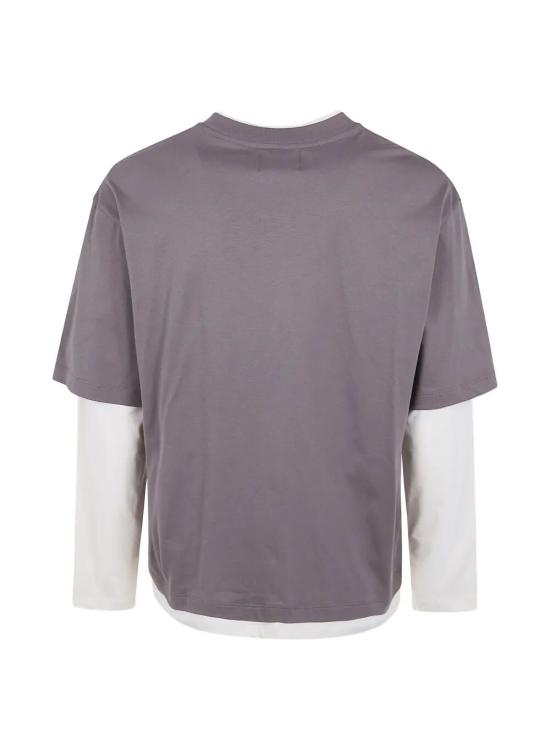 26SS WOC 긴팔 티셔츠 026TS147JE DARK BROWN PEARL - WOC