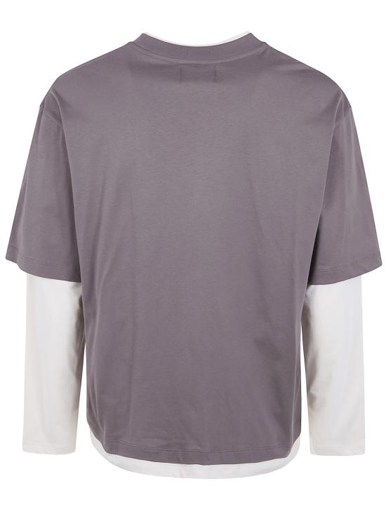 26SS WOC 긴팔 티셔츠 026TS147JE DARK BROWN PEARL - WOC